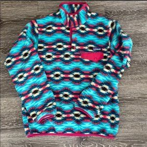 Patagonia Synchilla Desert Aztec Print RARE!!